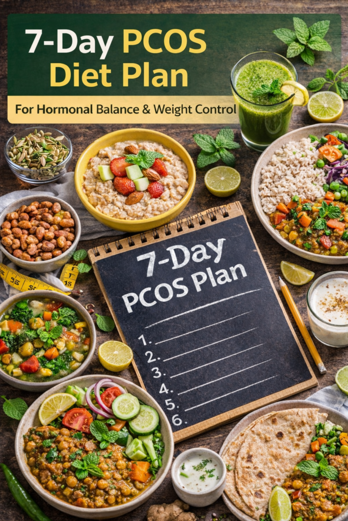 7-Day PCOS Diet Plan