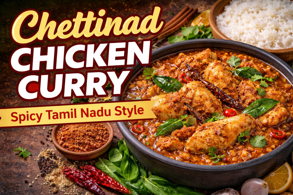 Chettinad Chicken Curry Recipe