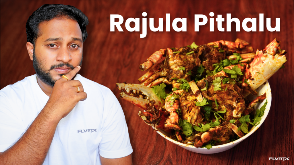 authentic andhra rajula pita fry spicy crab fry recipe