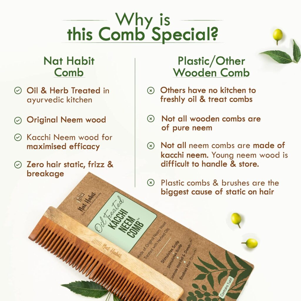 Neem Wooden Comb_5