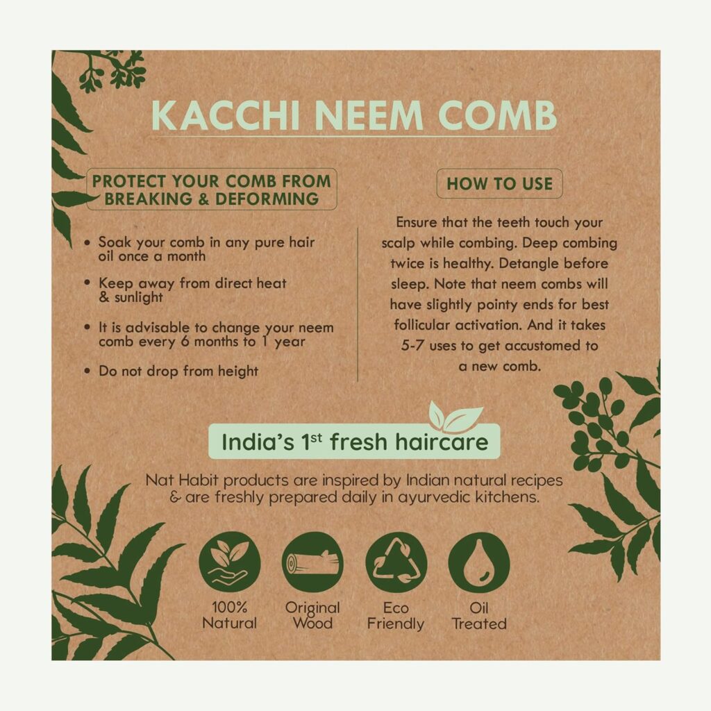 Neem Wooden Comb_6